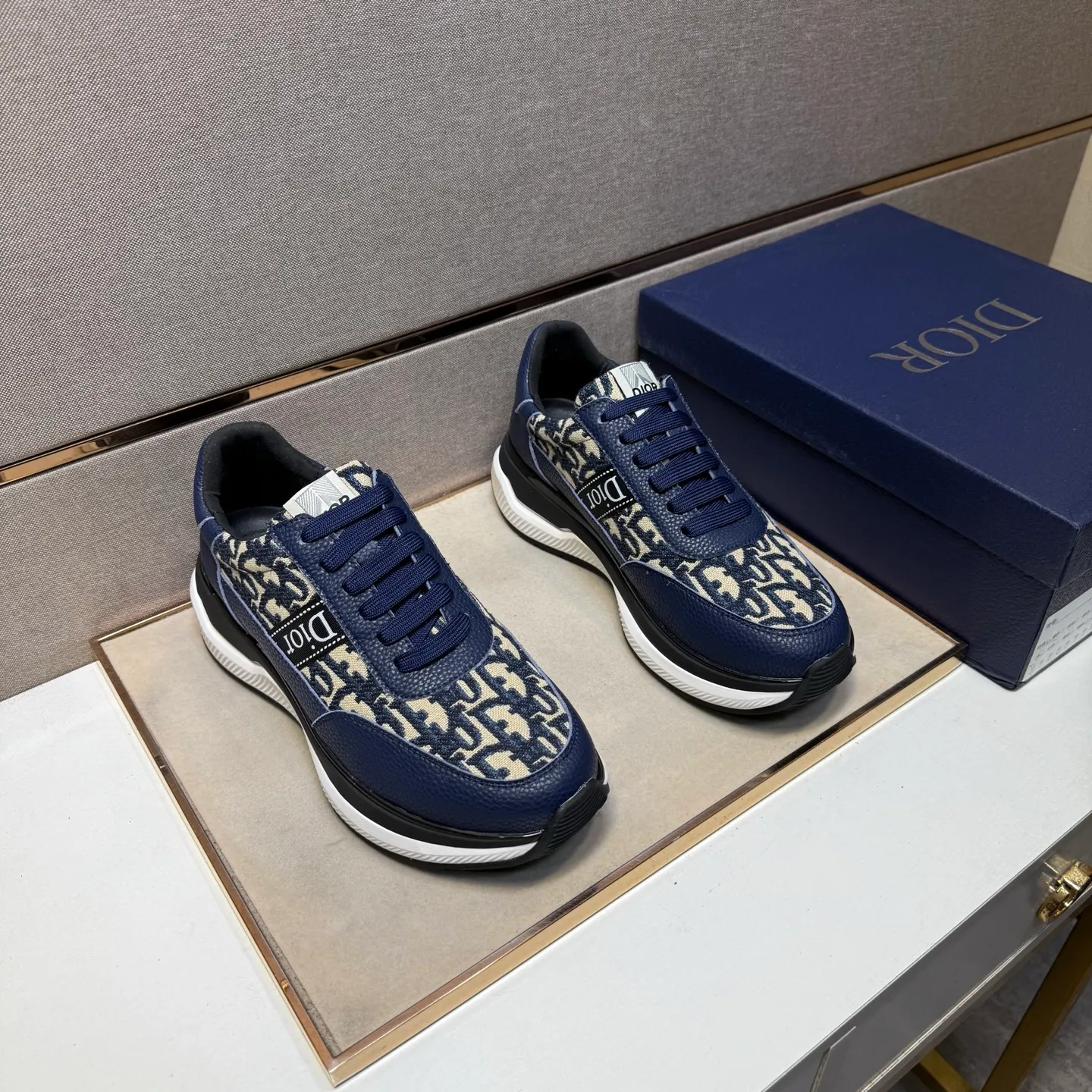 Men's men's shoes 💰pp462 [Dior~] Men's casual shoes 2025z cabinet sales simultaneously 🔶Size: 38-44 #️⃣ 🔷3 colors🔜The upper is made of multi-material splicing➕Mesh lining, comfortable and breathable, sole: original comfortable and wear-resistant outsole, ⚠️real thing📱photographed🎬real thing is better📢📢📢